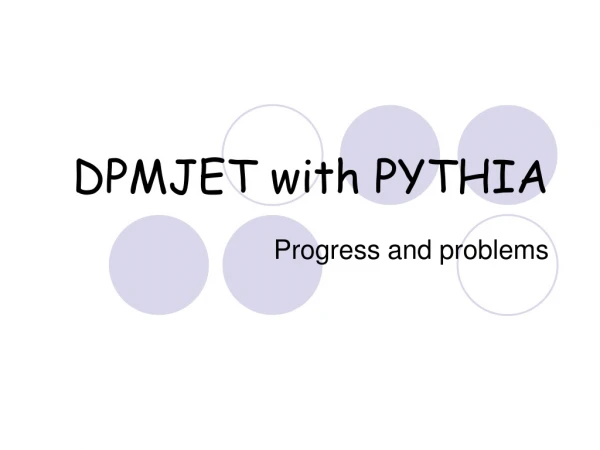 DPMJET with PYTHIA