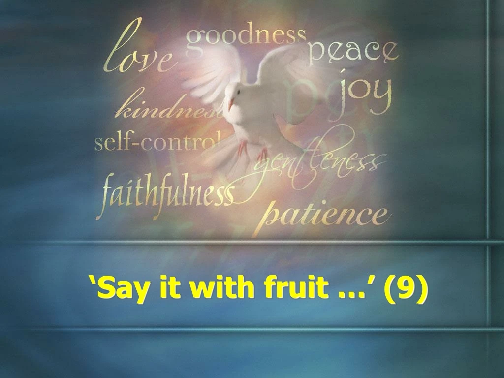 say it with fruit 9