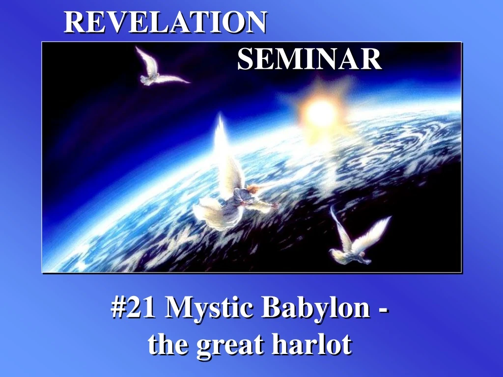 revelation seminar