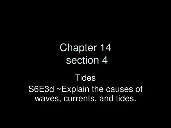 Chapter 14 section 4