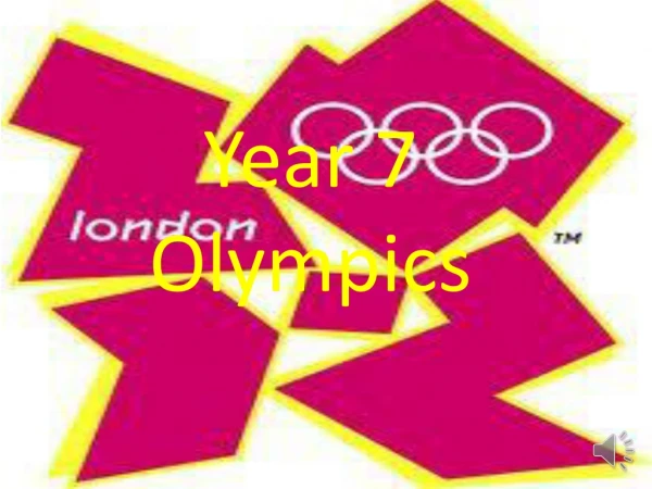 Year 7 Olympics