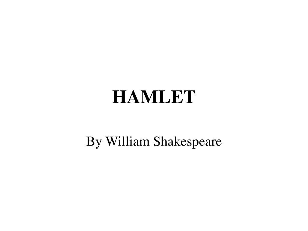 hamlet