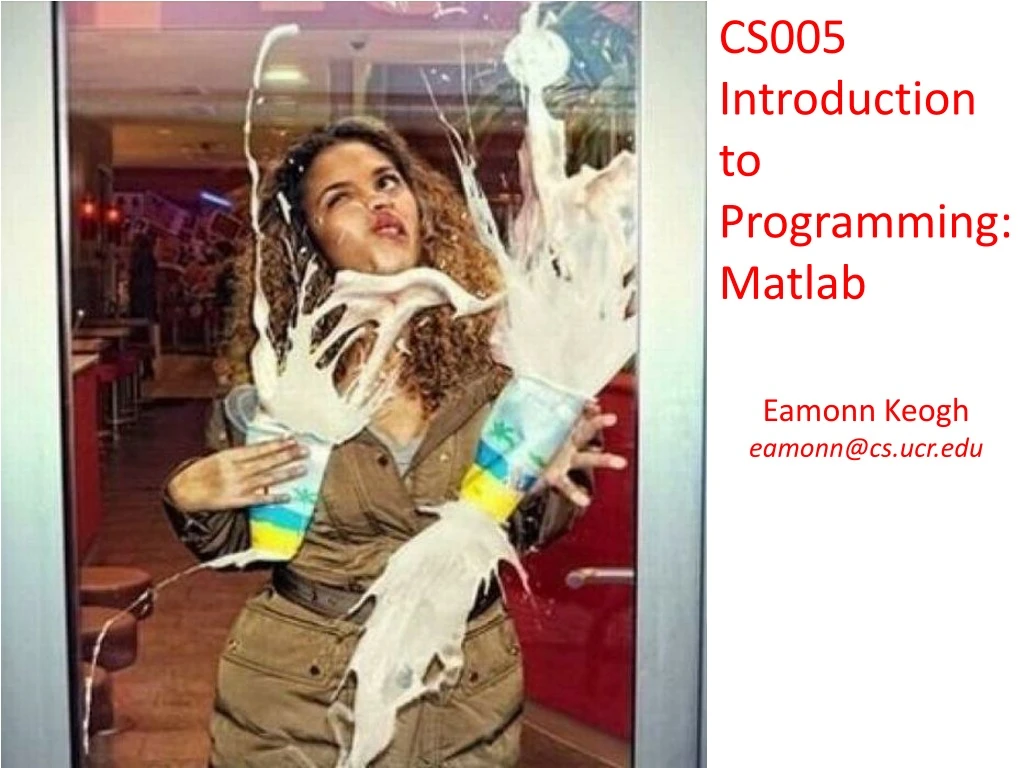 cs005 introduction to programming matlab