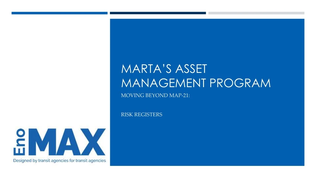 marta s asset management program