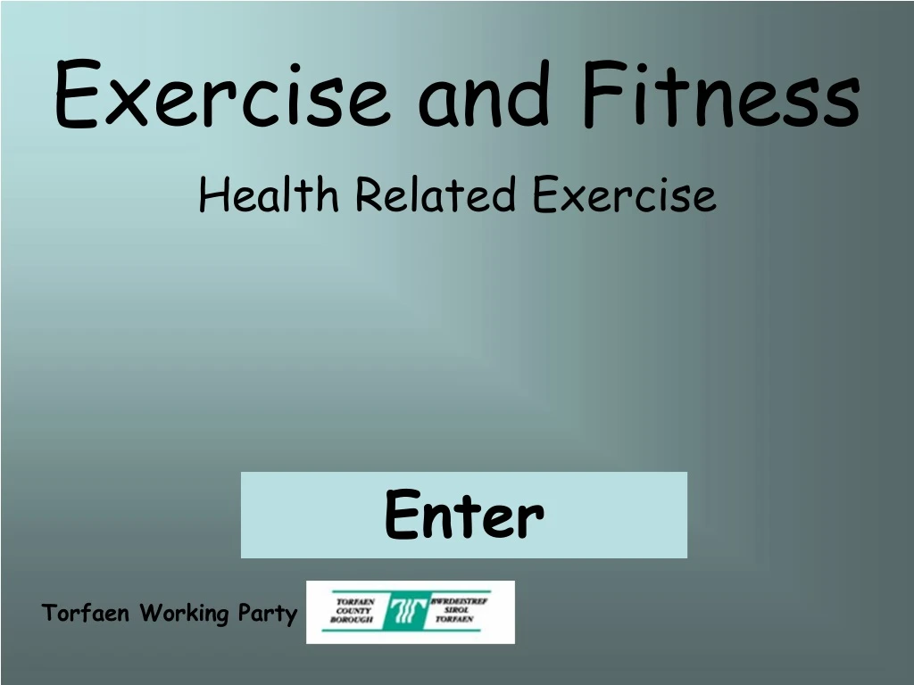 exercise and fitness