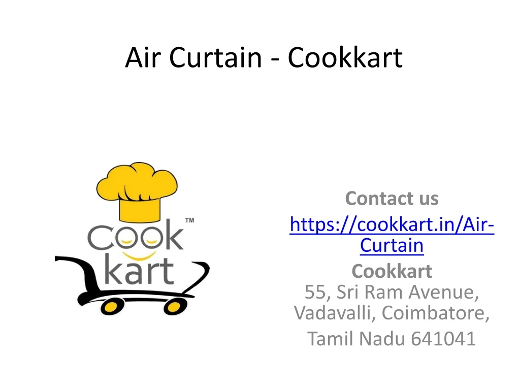 air curtain cookkart