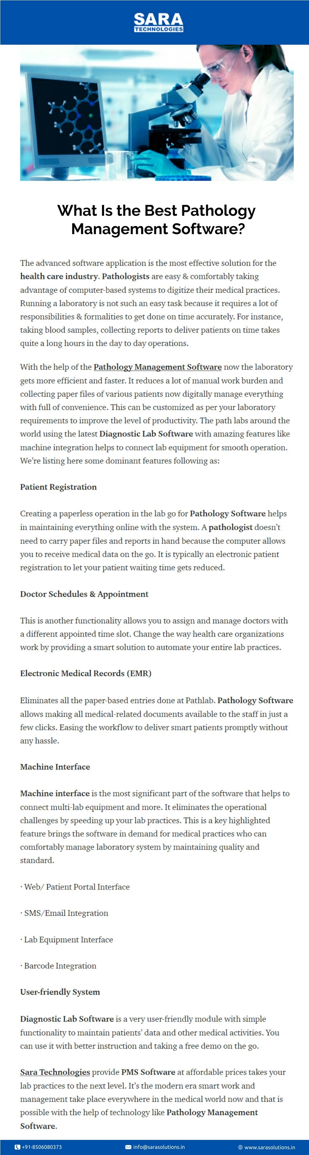 what is the best pathology management software