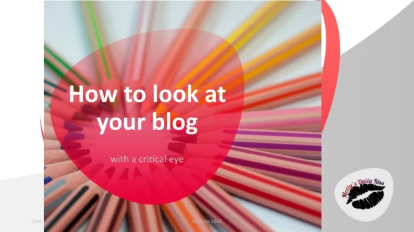 How to look at your blog