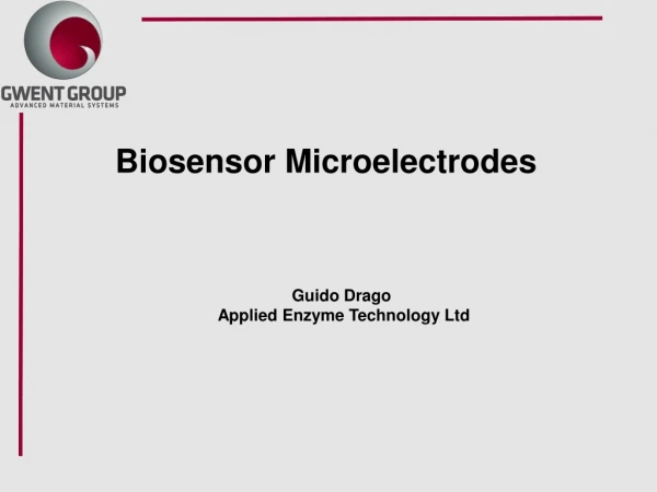 Biosensor Microelectrodes
