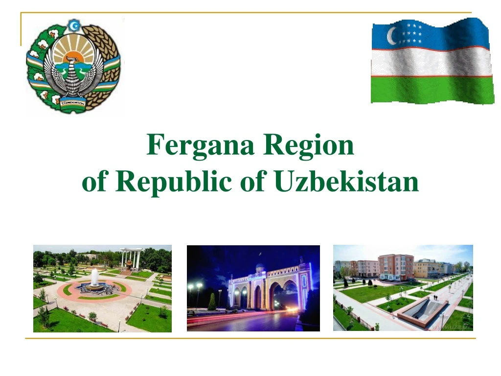 fergana region of republic of uzbekistan
