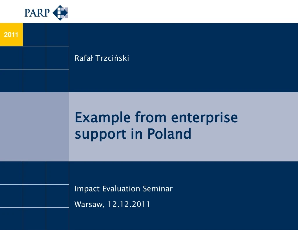 example from enterprise support in poland