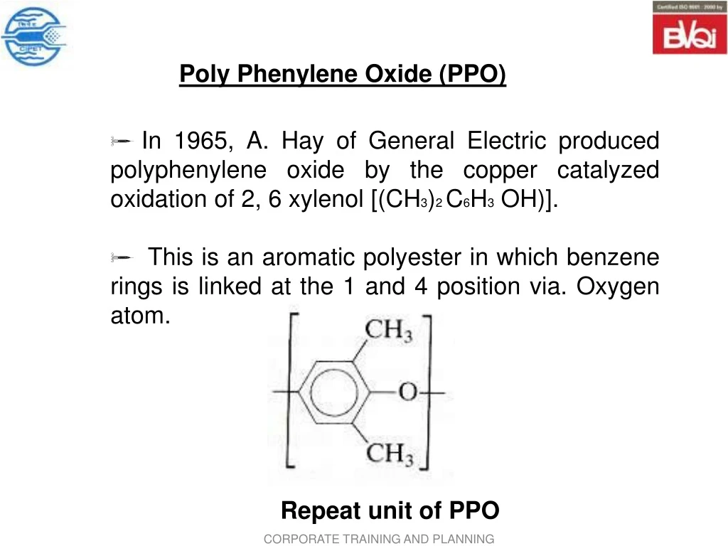 poly phenylene oxide ppo