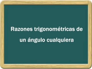 PPT - Funciones Trigonométricas PowerPoint Presentation, Free Download ...