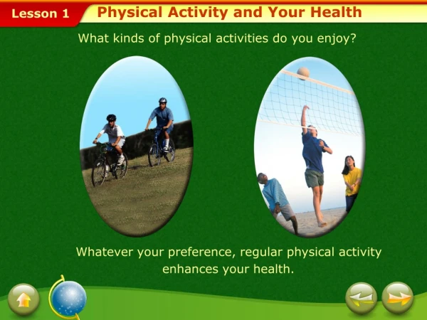 Physical Activity and Your Health