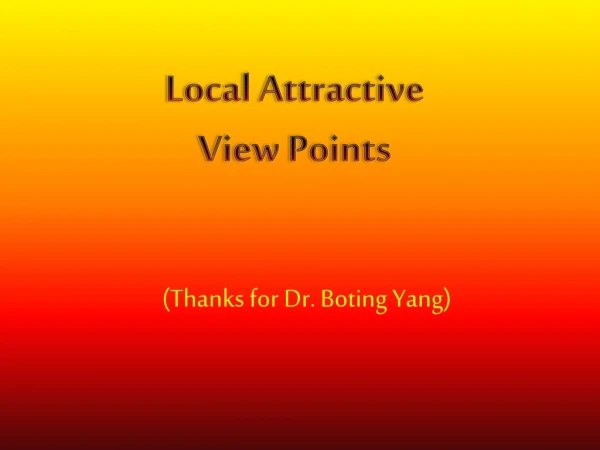 (Thanks for Dr. Boting Yang)
