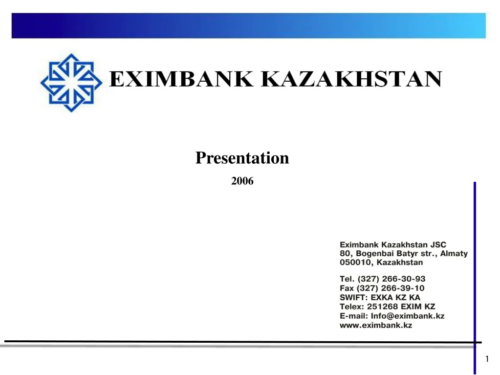 presentation 2006