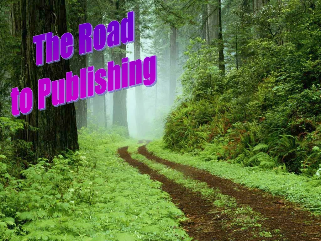 the road to publishing