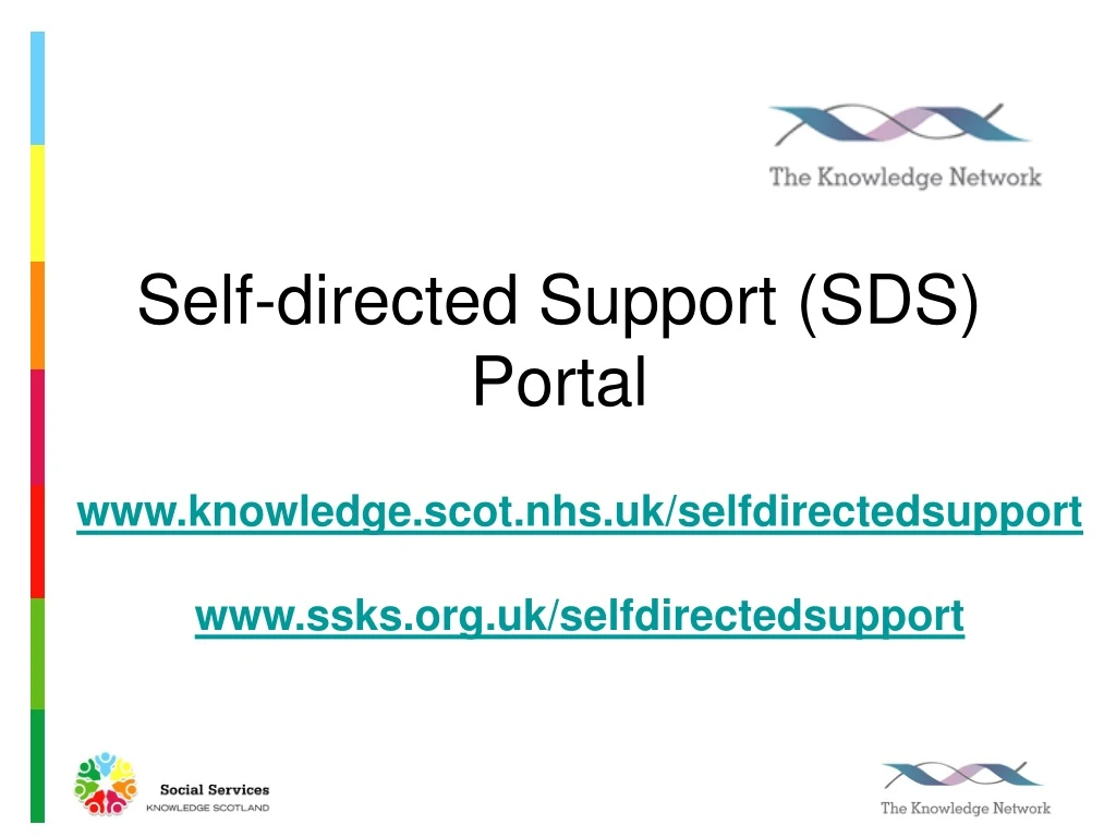 self directed support sds portal