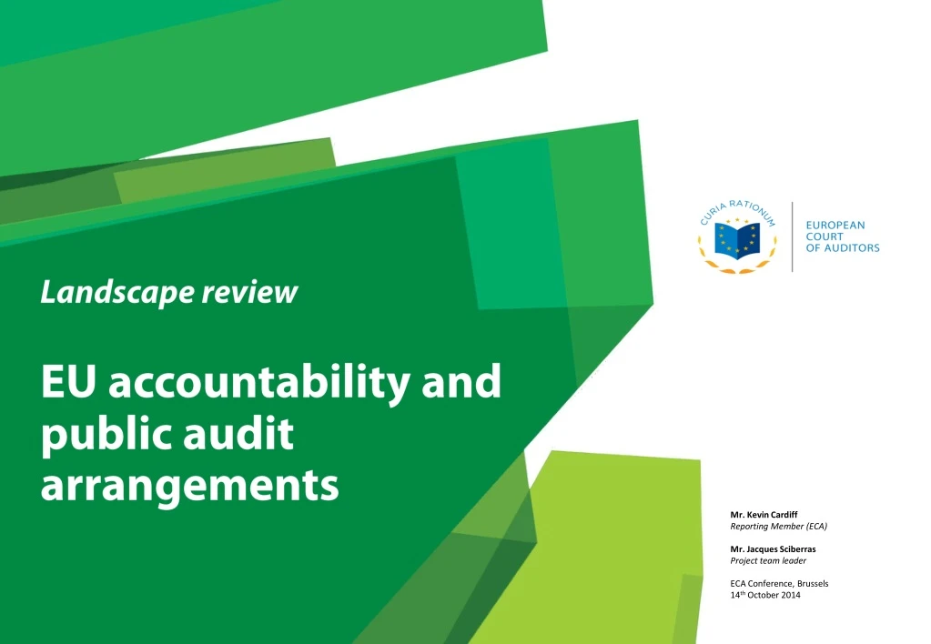 landscape review eu accountability and public audit arrangements