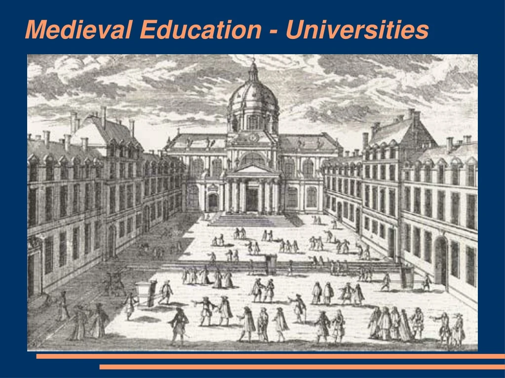 medieval education universities