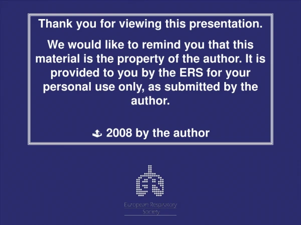 Thank you for viewing this presentation.