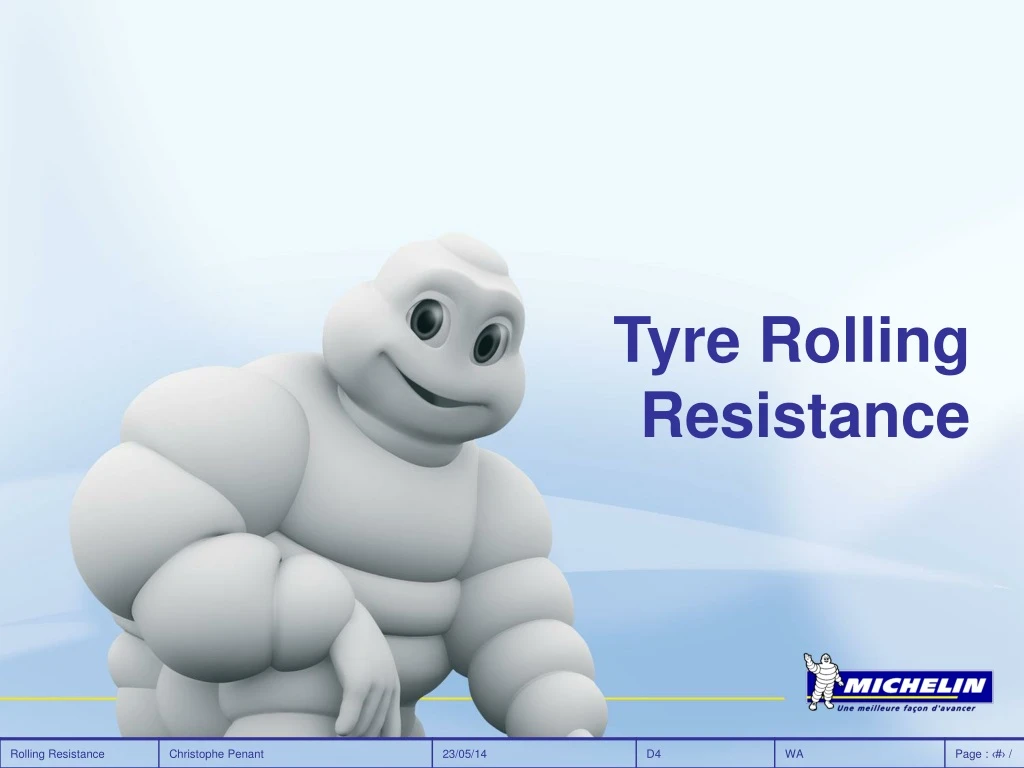 tyre rolling resistance