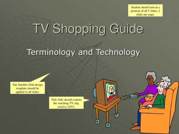 TV Shopping Guide
