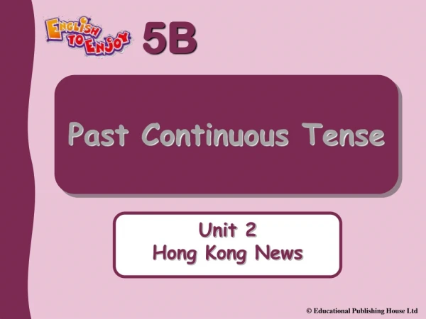 Past Continuous Tense