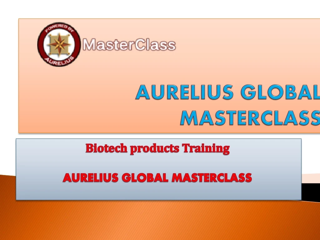 aurelius global masterclass