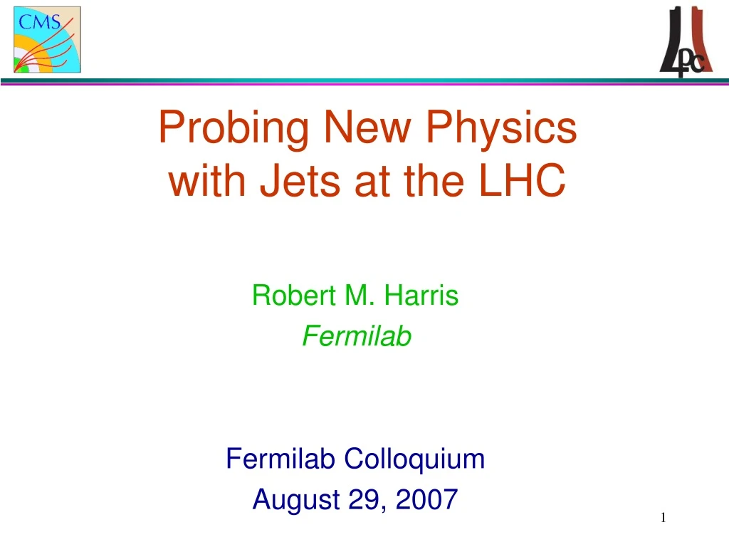 probing new physics with jets at the lhc