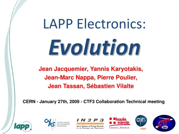 LAPP Electronics: Evolution