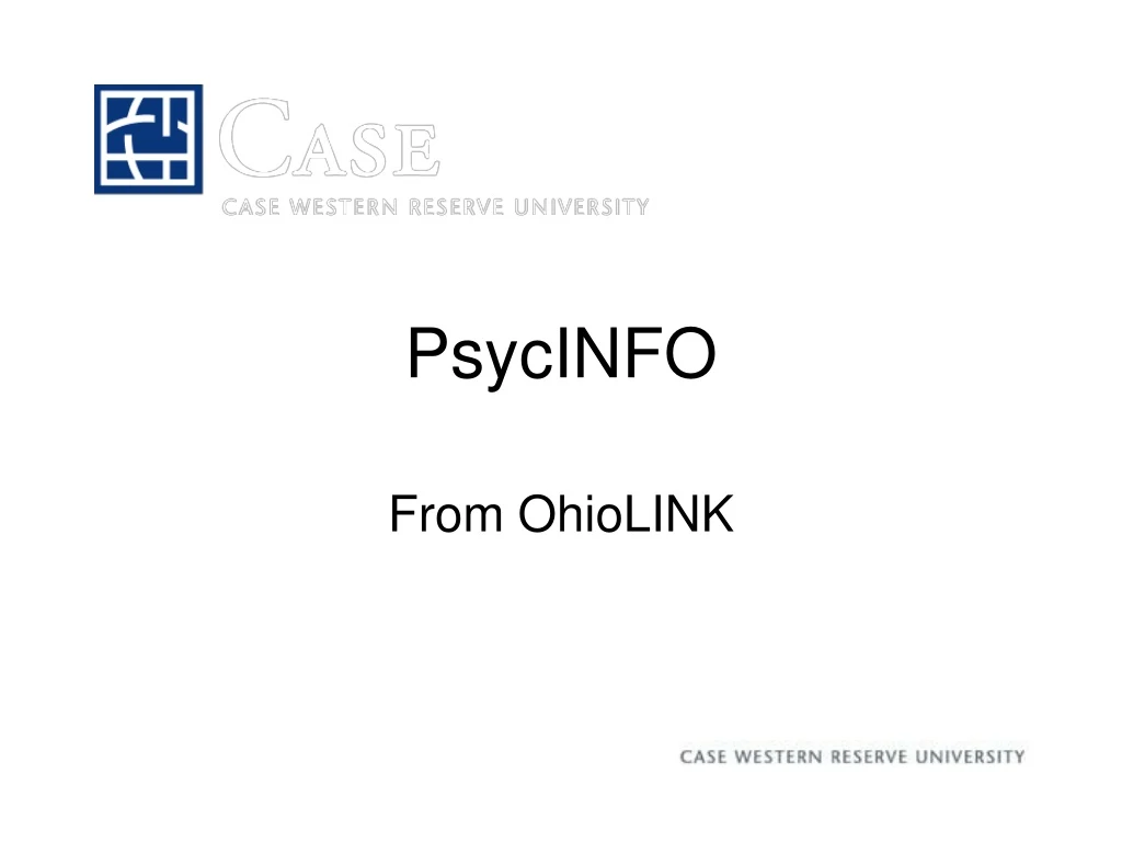 psycinfo