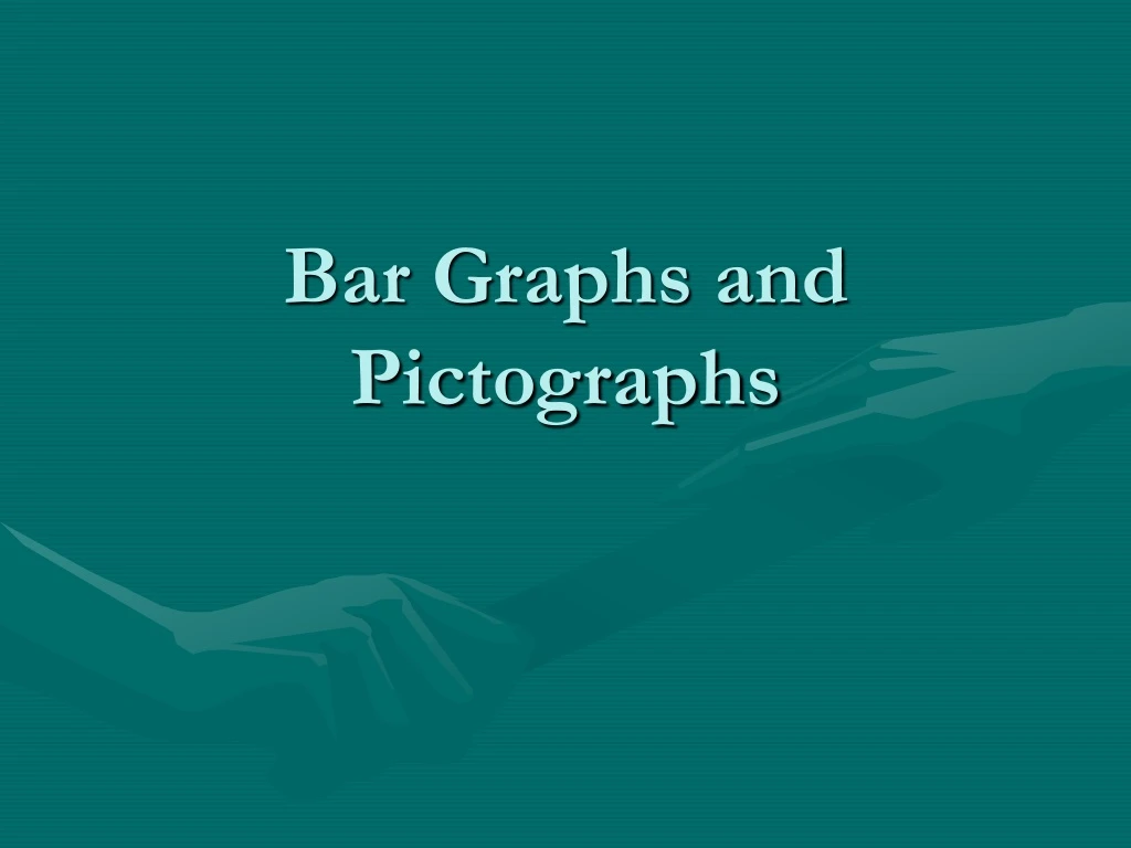 bar graphs and pictographs