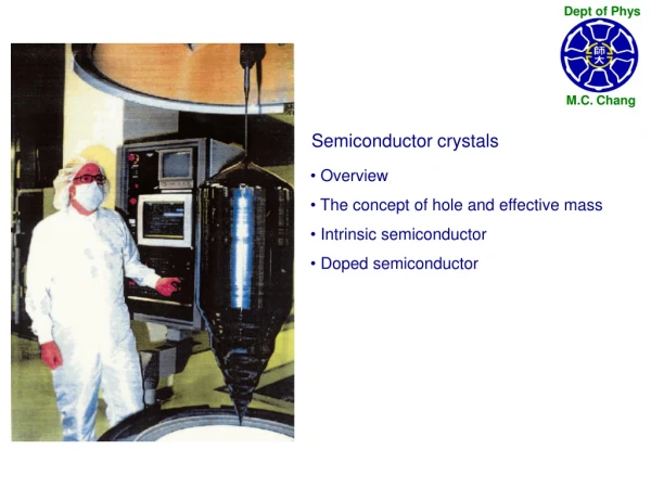 Semiconductor crystals