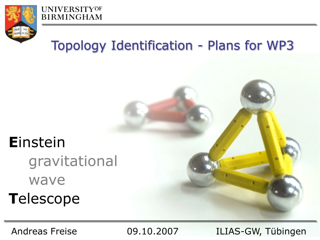 e instein gravitational wave t elescope