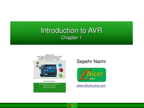 Introduction to AVR Chapter 1
