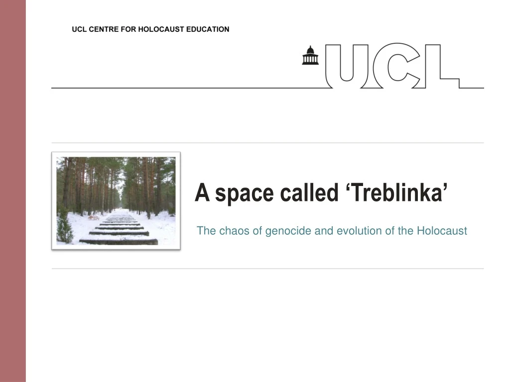 a space called treblinka