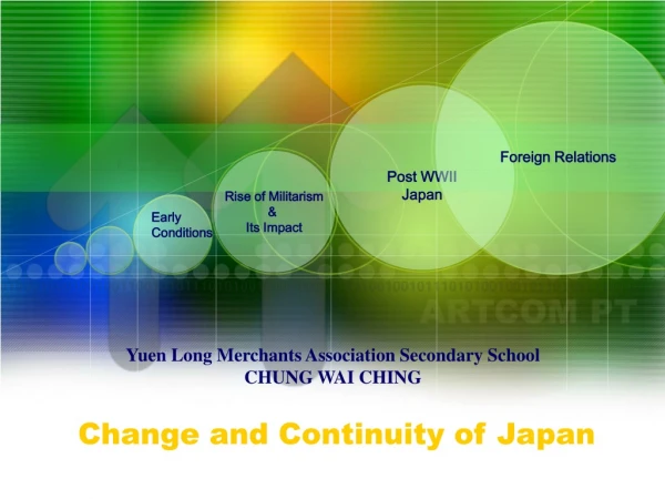 Change and Continuity of Japan