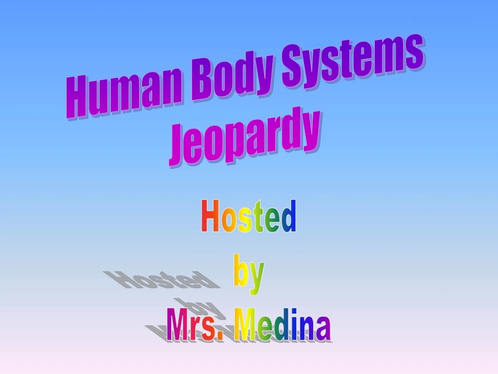human body systems jeopardy