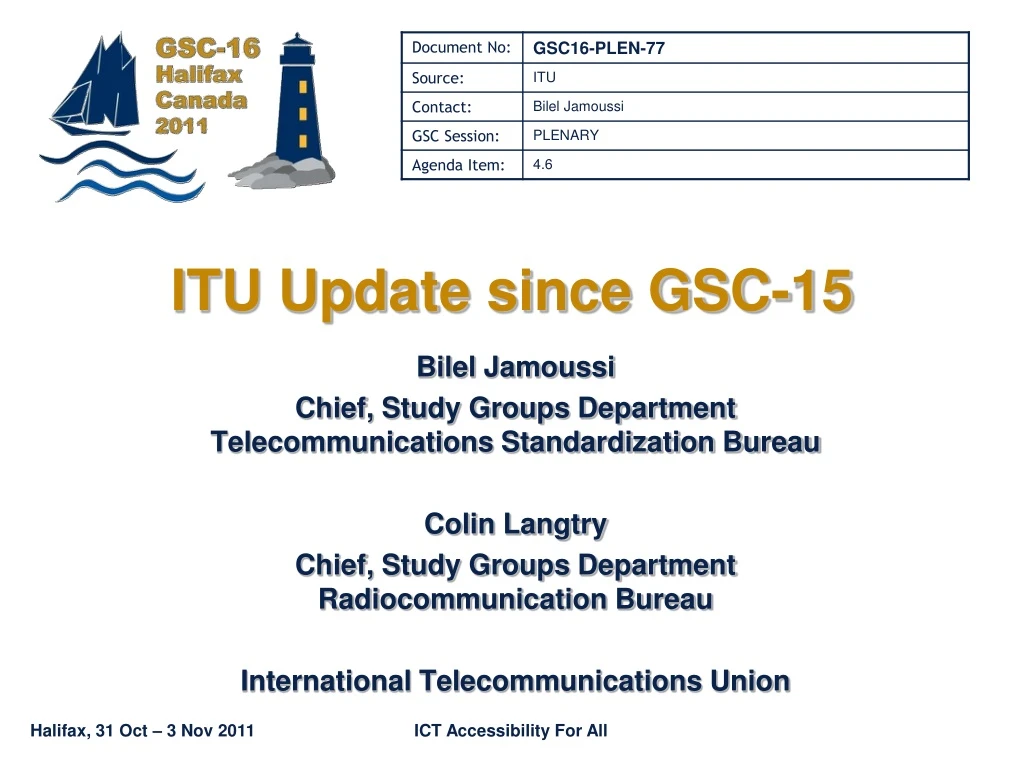 itu update since gsc 15