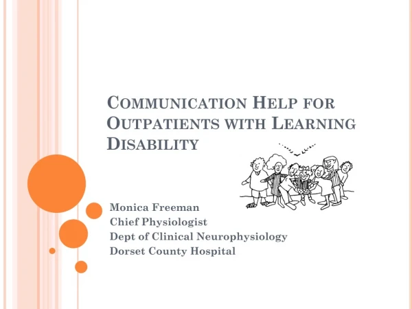 Communication Help for Outpatients with Learning Disability