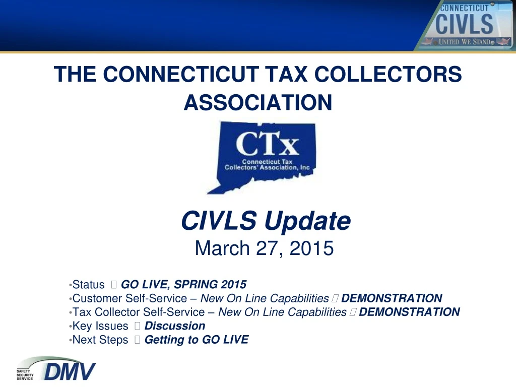 the connecticut tax collectors association