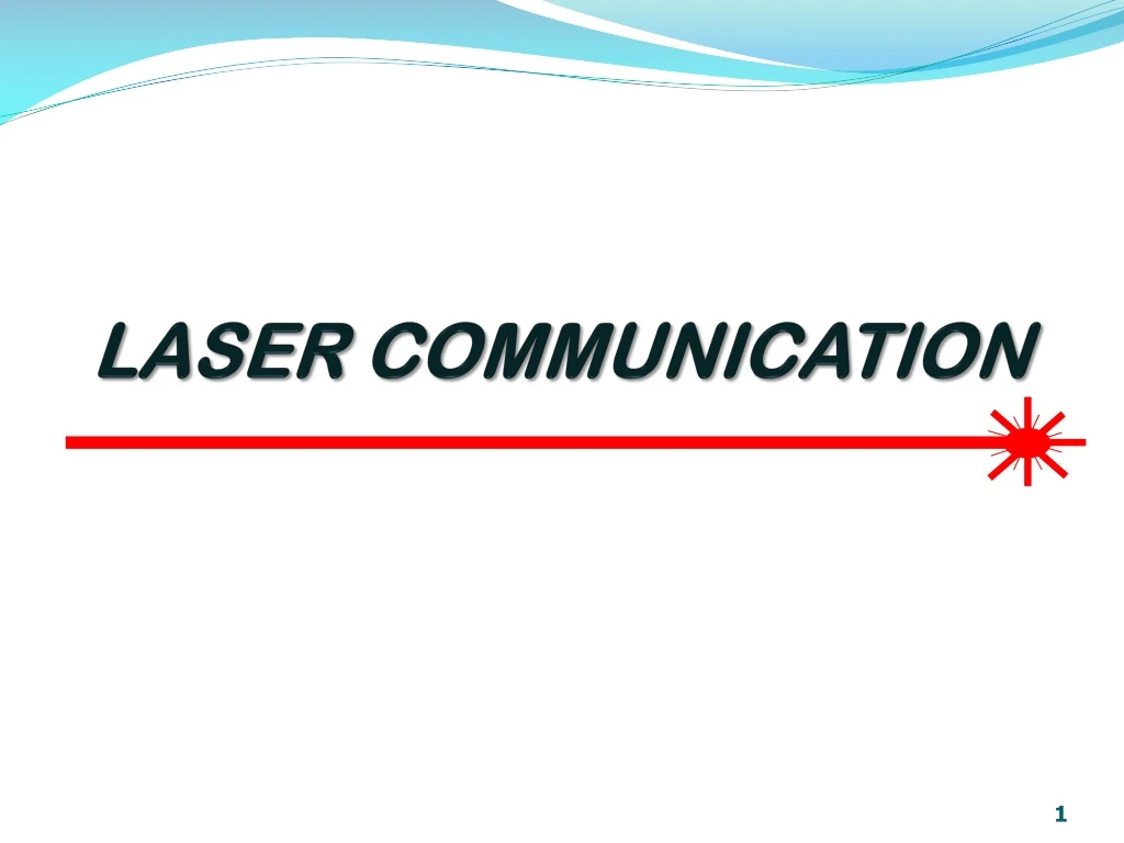 laser communication