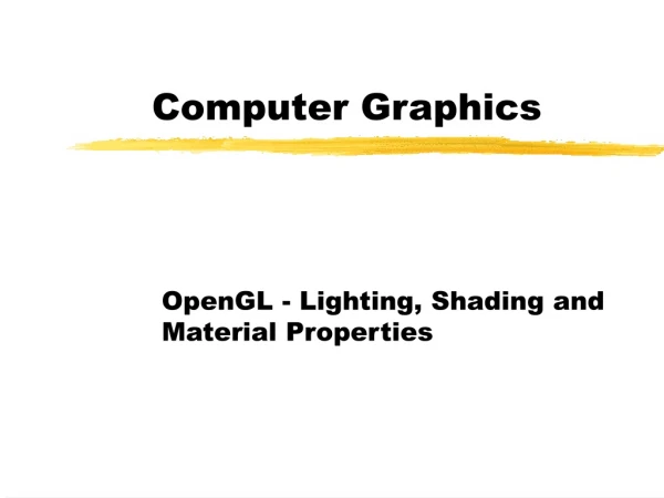 Computer Graphics