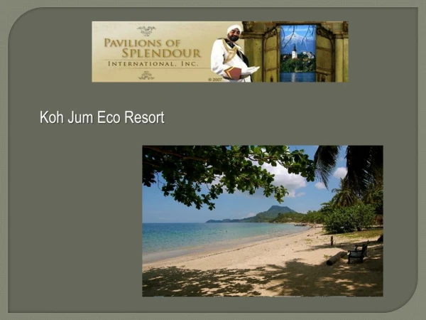 Koh Jum Eco Resort