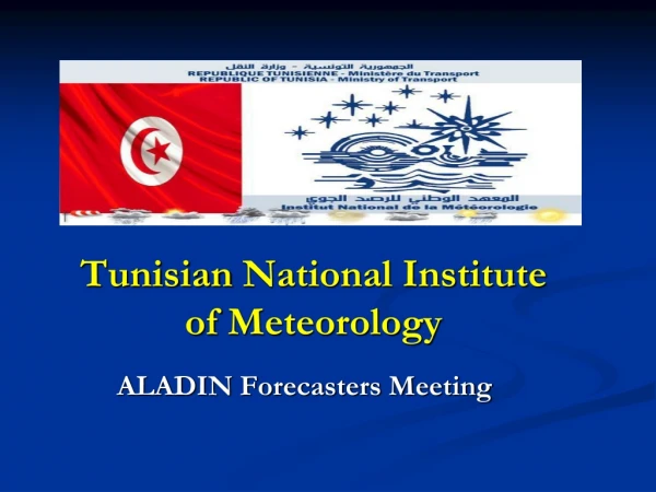 Tunisian National Institute of Meteorology