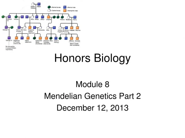 Honors Biology