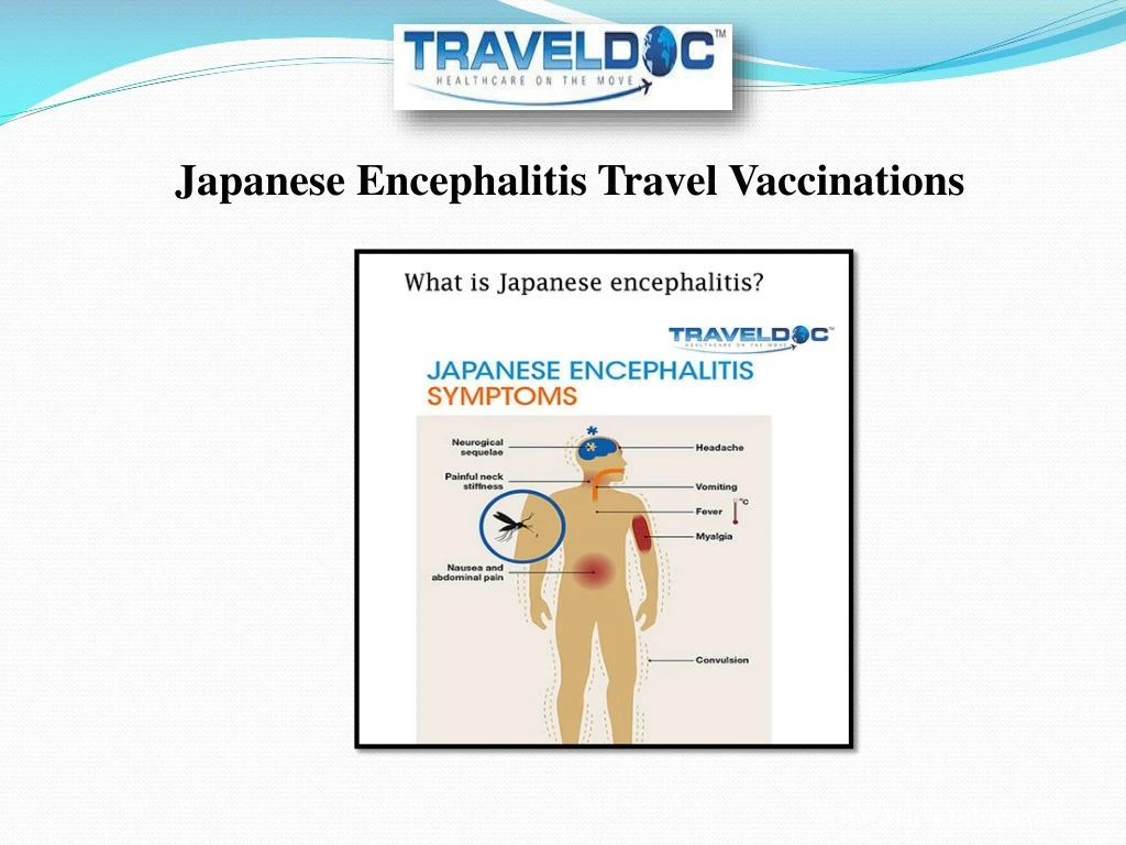japanese encephalitis travel vaccinations