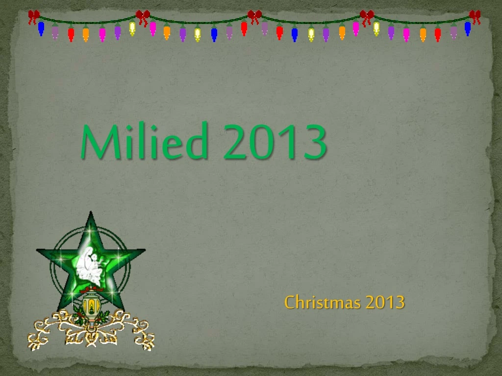 milied 2013
