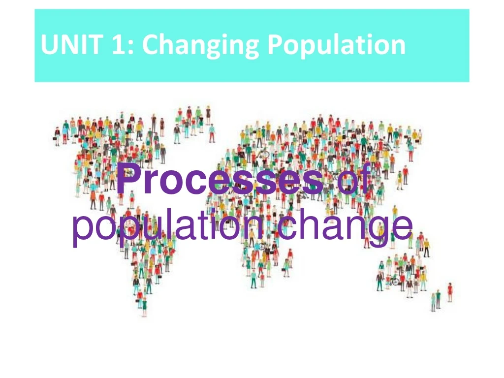 unit 1 changing population